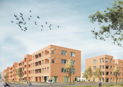 Siegerentwurf des Architektenwettbewerbs Baufeld A7, Agsta Architekten